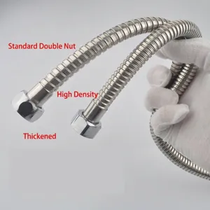 Tubo flessibile per doccia universale in acciaio inox da 1,5m-3m con design rinforzato