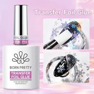Sterrenhemel Nagel Transferfolie Lijm Voor Pailletten Goudfolie Snelle Lijm UV LED Nagelkunst Gel Polish Heldere Lijm