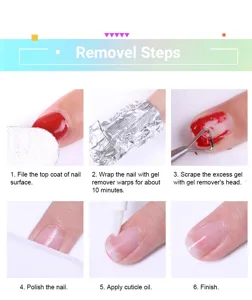 Guía detallada paso a paso para eliminar el esmalte de uñas en gel con herramientas