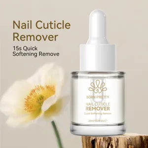 BORN PRETTY 20ml nail cuticle remover gel in dropper bottle for 15s quick softening