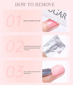 Guide complet étape par étape pour retirer le vernis à ongles gel UR SUGAR en toute sécurité