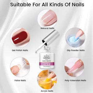 Colle de transfert BORN PRETTY pour ongles professionnels sur ongles naturels, acryliques et gel
