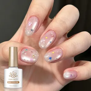 BORN PRETTY Glitter Kattenoog Gel Nagellak 10ml voor Glinsterende Manicure Effecten
