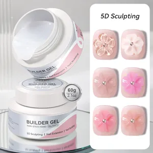Born Pretty 60g solid non-stick builder gel for 5D sculpting and nail extensions