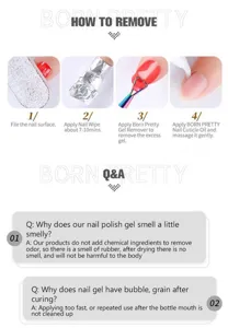 Detailed guide for removing nail gel adhesive and helpful Q&A about this nail product.
