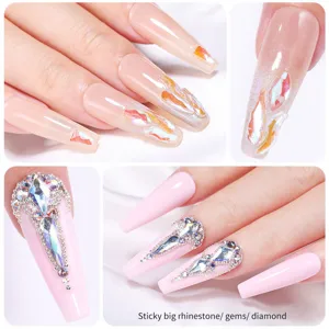Born Pretty nagellijm voor strass steentjes en diamanten manicure ontwerp 10ml fles