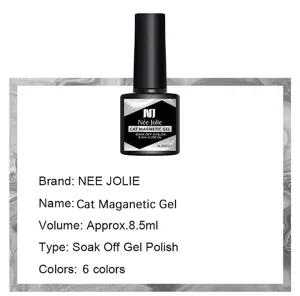 Nee Jolie cat eye magnetische gel nagellak 8,5 ml soak off UV LED details specificaties
