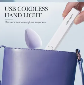 Lámpara de uñas UV inalámbrica USB BORN PRETTY profesional portátil para manicura