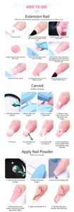 Tutorial dettagliato passo dopo passo per il gel per extension e scultura BORN PRETTY.