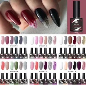 Esmalte en Gel Para Uñas Nee Jolie Soak Off UV LED Color Brillo Base Capa Superior Manicura Salón Arte Belleza Accesorio Mujer