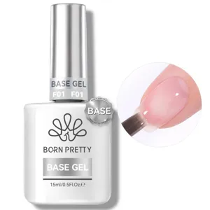 Επαγγελματικό BORN PRETTY 15ml Base Gel βερνίκι νυχιών με λεπτομέρειες εφαρμογής