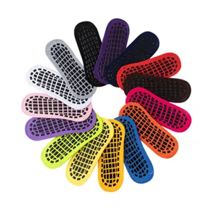 Professionelle bunte rutschfeste Socken für Trampolin, Yoga und Bodenaktivitäten
