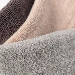 Premium thickened high-count cotton terry mid-calf yoga socks with soft breathable texture