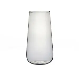 Klares Borosilikatglas Tasse fuer Kaffee, Saft, Milch im Buerobereich und Alltag.