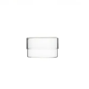 Bocal de rangement en verre transparent de style nordique avec couvercle hermétique