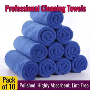 Thickened Microfiber Cleaning Towels Super Absorbent Lint-Free Washcloths For Car Home Kitchen Glass Floor Furniture Cleaning Cloth