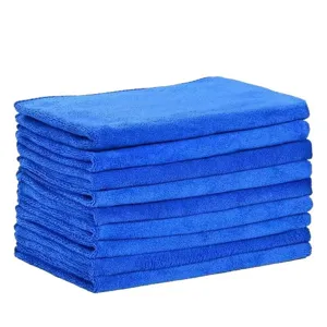 Paños de limpieza de microfibra para cocina hogar coche absorbente grueso 10pcs