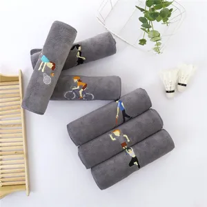 Absorbierendes Sport Fitness Handtuch für Laufen und Yoga, schnelltrocknendes Handtuch.
