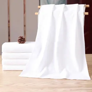 Disposable White Microfiber Towels High Absorbency Face Bath Towel For Hotel Salon Spa Cleaning Small Large Hand Towels