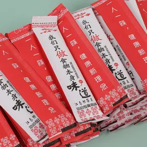 Disposable bamboo chopsticks with replaceable heads in individual packaging sleeves