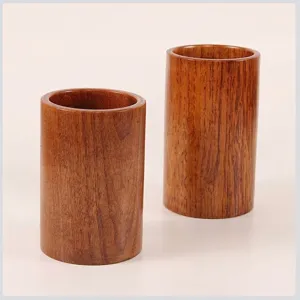 2er-Set minimalistische Küchenutensilienhalter aus Holz