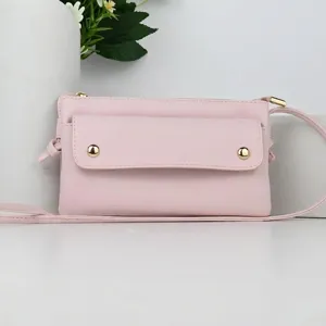 Women PU Leather Crossbody Bag Saffiano Textured Mini Square Phone Bag Versatile Student Casual Shoulder Bag Lightweight Handbag For Ladies