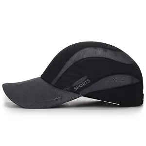 Atmungsaktive Mesh-Baseballkappe für Herren und Damen Sommer Sonnenschutz im Freien