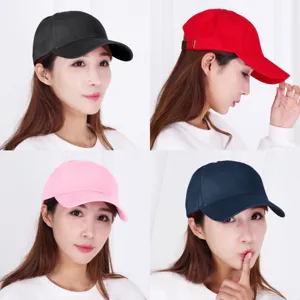Cappellini da baseball unisex in vari colori per la protezione solare all'aperto