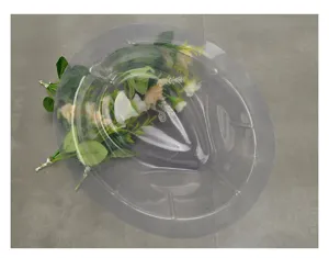 Hochwertige transparente PVC-Hutstütze für Bowler- und Fischerhüte - Detailansicht