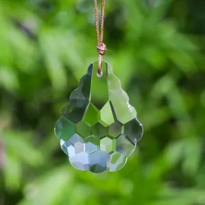 K9 Crystal Sun Catcher Faceted Prism Pendant Glass Rainbow Maker Window Hanging Ornament For Home Garden Office Decoration