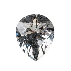 Luxury pear-shaped crystal diamond craft ornament Heart of Africa gemstone decor