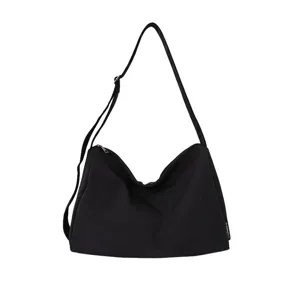 Japanische Minimalistische Wasserdichte Nylon Tragetasche Damen Große Kapazität Designer Umhängetasche Lässige Pendler Handtasche