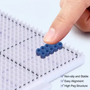 Ανθεκτική βάση για χάντρες 2,6mm με σχεδιασμό υψηλών καρφιών για σταθερές κατασκευές DIY
