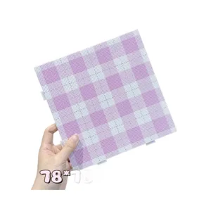Professional 78x78 grid 2.6mm fuse bead pegboard for creative DIY pixel art projects