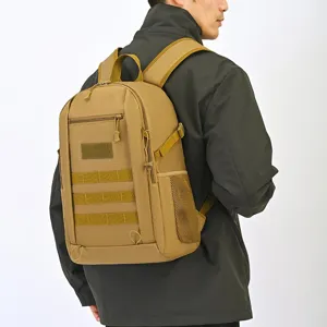 Professioneller taktischer khakifarbener Wanderrucksack für Outdoor-Camping und Trek