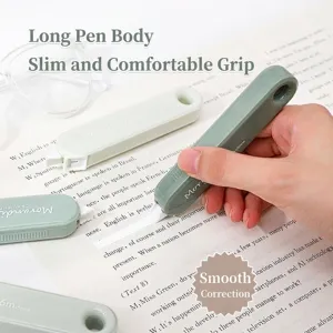 Cinta correctora degradada Morandi con cuerpo ergonómico de bolígrafo para uso suave