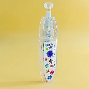 Détail en gros plan d'un ruban décoratif à bouton-poussoir avec des motifs floraux