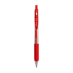 Roter Druckkugelschreiber mit 0,7 mm Kugelkopf für Büro und Geschäft