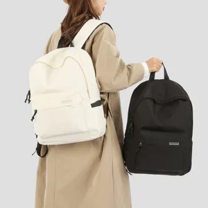 Unisex Minimalist Große Kapazität Nylon Rucksack Wasserdicht Schultasche Für Schüler Studenten Reisen Laptop Rucksack