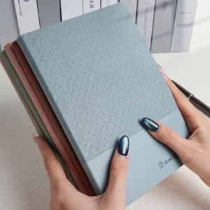 Vintage Textur Leder Notizbuch A5 Verdicktes Papier Morandi Farben Professionelle Büro Studentenbedarf Planer Tagebuch Schreibwaren