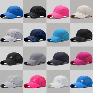 Quick Dry Baseball Cap Breathable Mesh Outdoor Sun Hat For Men Women Sport Sunshade Mountaineering Fishing Hat Letter Print Adjustable Hat