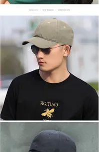 Outdoor quick-dry breathable baseball cap shown on a male model for sun protection
