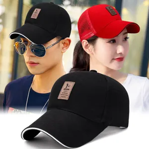 Cappello da Baseball da Uomo Business Casual Parasole all'Aperto in Cotone a Rete da Golf Regolabile Sport Trucker Hat da Uomo Donna