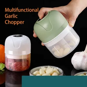 Mini hachoir à ail électrique portable et robot culinaire multifonction pour cuisine