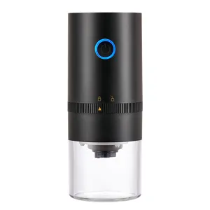Moulin à café électrique portable avec chargement USB et récipient