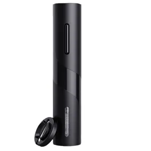 Classic electric wine opener set with foil cutter on a clean white background.