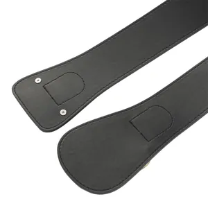 Fashionable wide black elastic waist belt for women, stylish decorative cincher for dresses