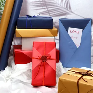 Premium doppelseitiges Perlmutt-Geschenkpapier für Geburtstagsverpackungen