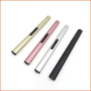 Juego de encendedores de arco eléctrico recargables para velas en cuatro colores metálicos