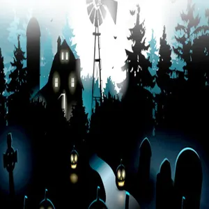 Detail van retro Halloween-illustratie met pompoenen voor het ontwerp van cadeaupapier